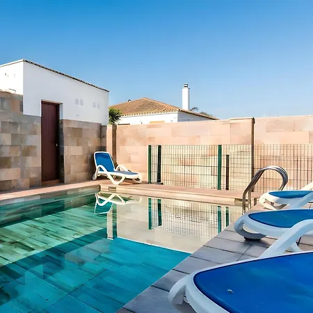Con Piscina Privada Cerca Del Pueblo View Сasa de vacaciones Conil De La Frontera